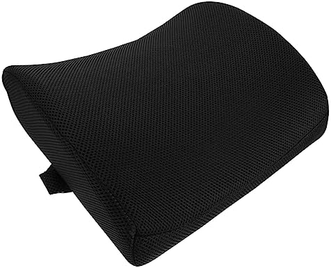 Tofficu 1pc Memory Lumbar Pillow for Car and Office Chair