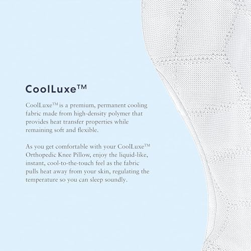 Luna Cooling Knee Pillow for Hip Lower Back Pain Relief