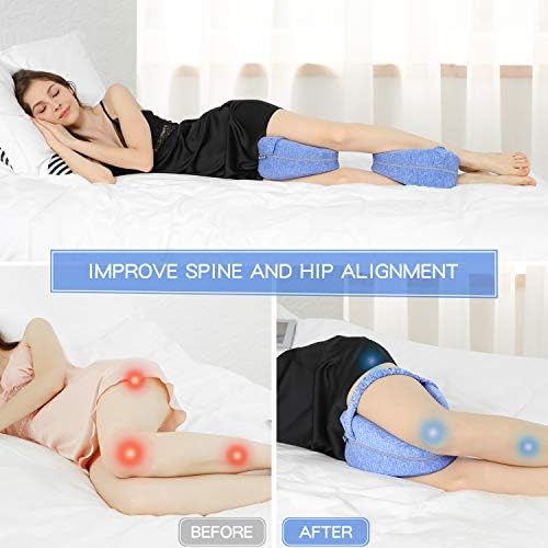 BEAUTRIP Leg Pillow Ergonomic Side Sleep Support