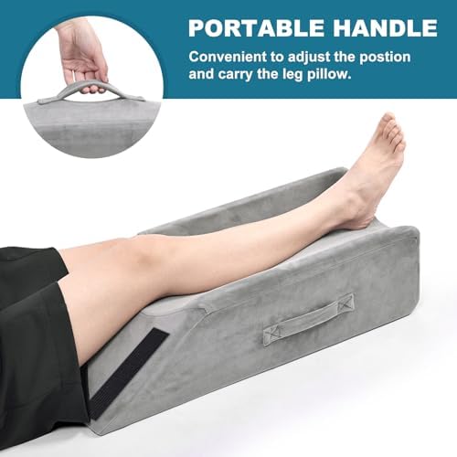 TANYOO Velvet Leg Pillow for Recovery and Pain Relief