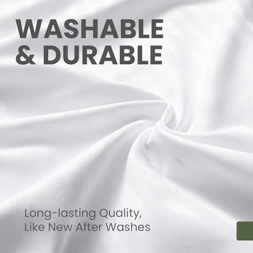 Fairpeak Pillow Covers with Zipper 20x26 2 Pack