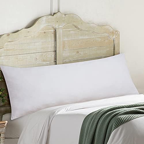 ROYALE LINENS Body Pillowcase 2 Pack - Microfiber Soft Zippered