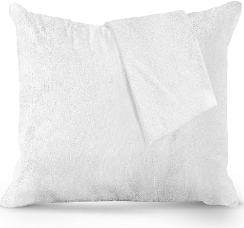 Continental Bedding Bamboo Viscose Pillow Protectors - 24x24 Inch Zippered Pack of 1