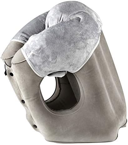Simptech Inflatable Travel Pillow with Soft Slipcover 1