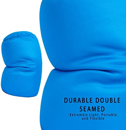 FABSKIY Squishy Microbead Neck Pillow 7Inch x 12Inch Travel Friendly
