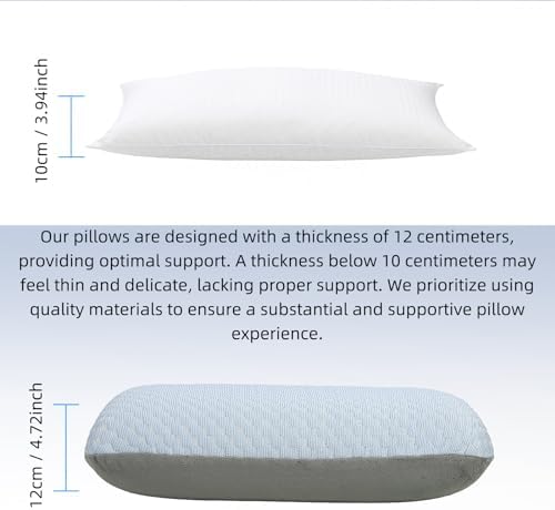Crisonky Travel Pillow with Carry Bag and Cooling Fabric