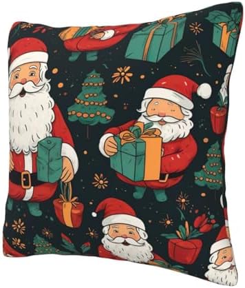 Ogniwo Merry Christmas Throw Pillow 12x12 Inch