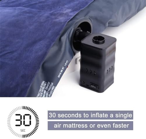 Woowind Cordless Air Mattress Pump with 6000mAh Rechargeable Battery