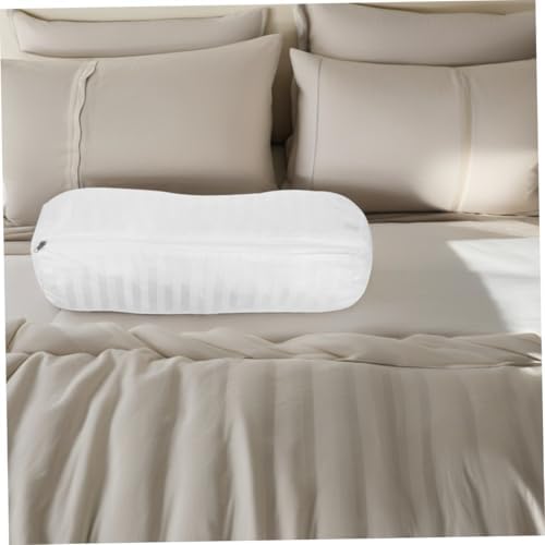 OFFSCH Soft Neck Support Pillow Cover Cylindrical Zipper