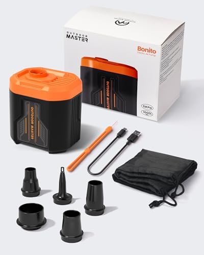 OutdoorMaster Bonito 5kPa Electric Air Pump with Rechargeable Battery
