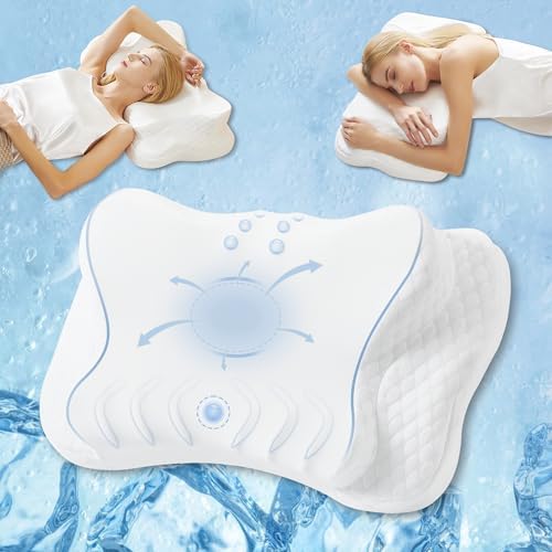 Releep Adjustable Cervical Neck Pillow for Pain Relief