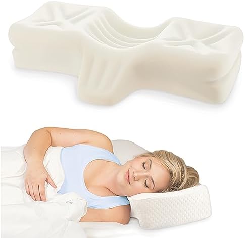 Therapeutica Cervical Foam Pillow for Neck Shoulder Back Pain Relief