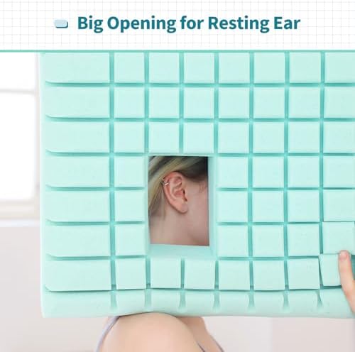 HAVARGO Ear Piercing Pillow for Side Sleepers