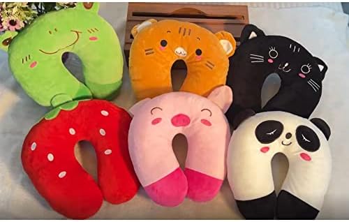 EKDJKK Travel Pillow for Kids Black Cat