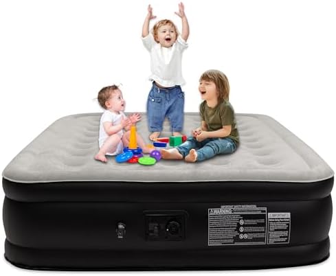 Oqsonwu 16 Queen Air Mattress with Built-in Pump