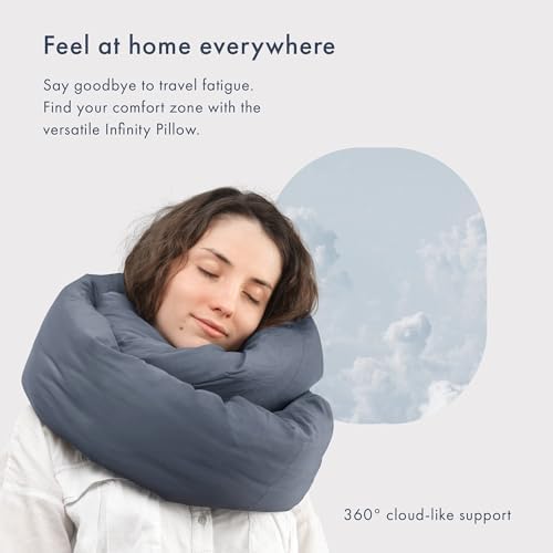 Huzi Infinity Pillow - 360 Support Travel Pillow