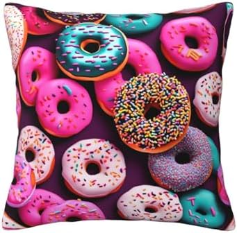 Ogniwo Donut Throw Pillow 12x12 Inch