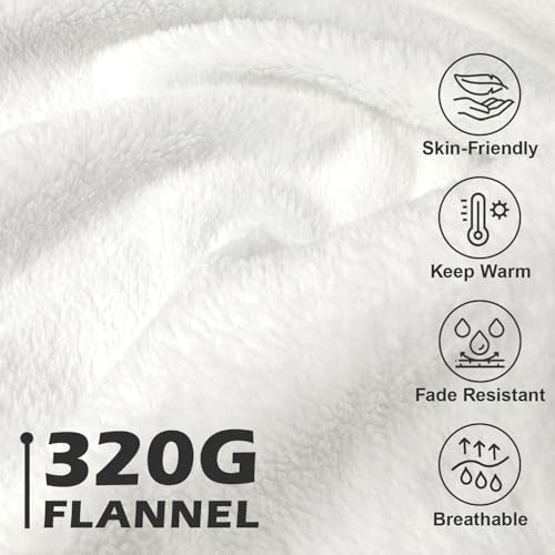 Retirement Throw Blanket - Cozy Grey 50x60 Inches
