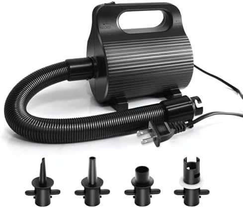 Adjustable Electric Air Pump 400W600W for Mattresses and Pool Floats