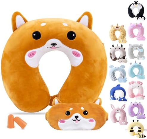 Cirorld Travel Pillow for Kids and Adults