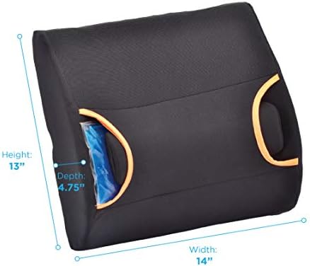 NOVA Lumbar Support Pillow with Hot Cold Pack