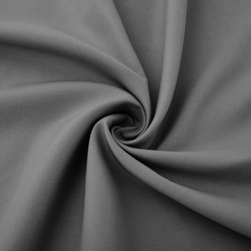 Horbaunal Dark Grey Wedge Pillow Cover with Zipper