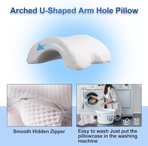 ALEVMOOM Comfort Cuddle Pillow for Couples