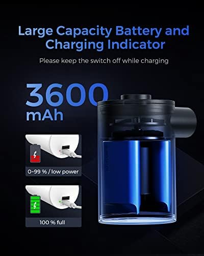 FLEXTAILGEAR Portable Electric Air Pump with Emergency Power