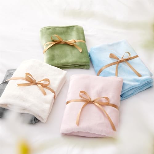 BEDELITE Flannel Pillowcases Set of 2 Soft Fleece with Zipper