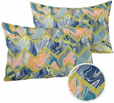 Waterproof Pillow Protectors 2 Pack with Zipper
