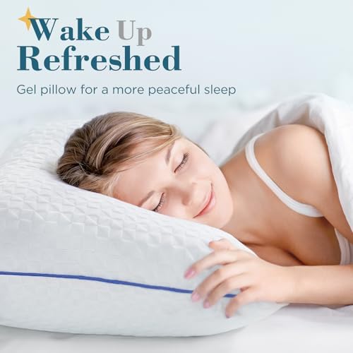 Viewstar Shredded Memory Foam Pillows Queen Set of 2