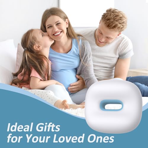 Beslovo Knee Pillow for Side Sleepers with Ice Silk Cover and Strap