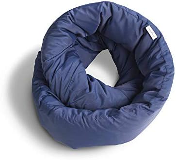 Huzi Infinity Pillow - Adjustable Travel Neck Support Navy 1