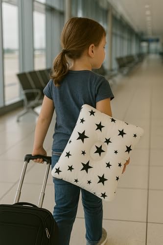 LUXHOUSE Unisex 13x9 Travel Pillow with Cool Cotton and Breathable Mesh