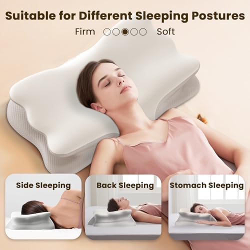 Tranqifit Cervical Pillow for Neck Pain Relief