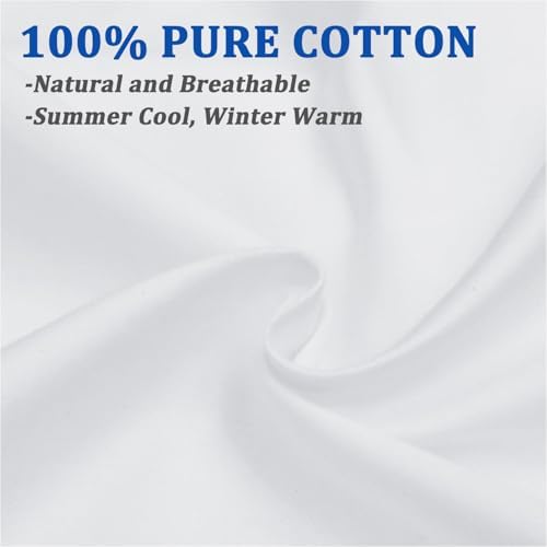 Precoco 100 Cotton Pillow Cases Set of 2