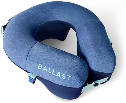 Ballast Travel Pillow PRO Ocean Blue