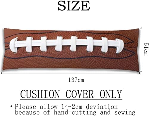 AIMSTONG American Football Pillow Cover 20x54 Inches