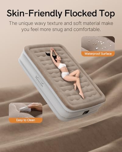 NatraCalm Air Mattress Full with Built in Pump