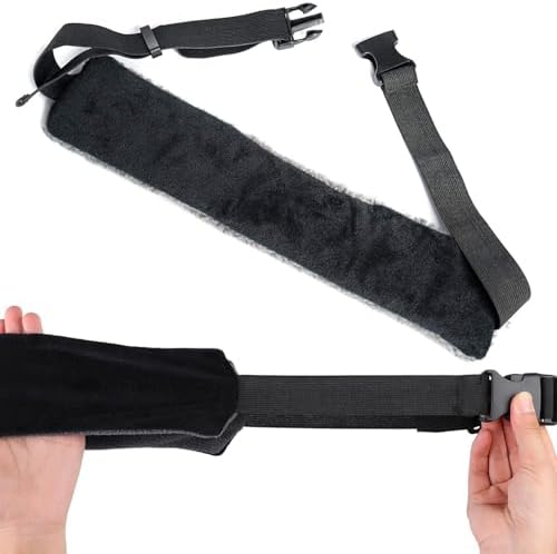 2PCS Travel Pillow with Head Strap for Airplanes and Cars
