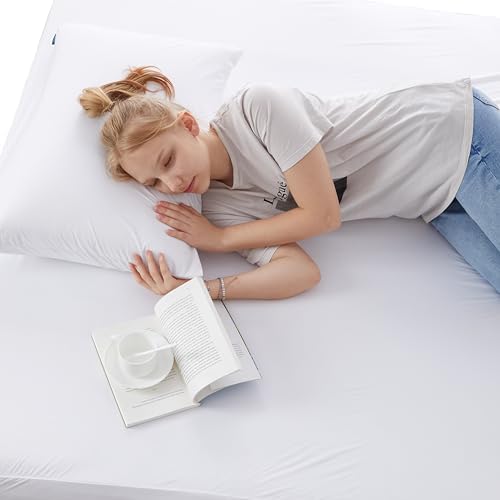 ProtectMySleep Tencel Pillow Protectors - 2-Pack Eco-Friendly Soft Waterproof Hypoallergenic