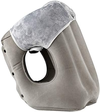 Simptech Inflatable Travel Pillow with Soft Slipcover 1
