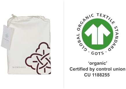 BIOWEAVES Organic Cotton Pillow Cases Set of 2