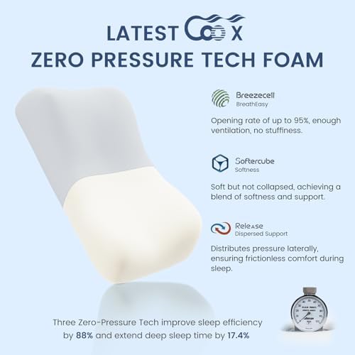 Elegear Deep Sleep Cooling Neck Pillow with Zero-Pressure Tech