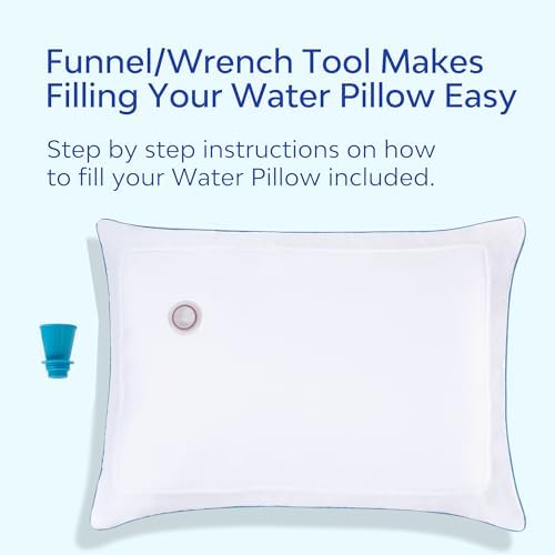 Mediflow Elite Fiber Water Pillow with Cotton Protector