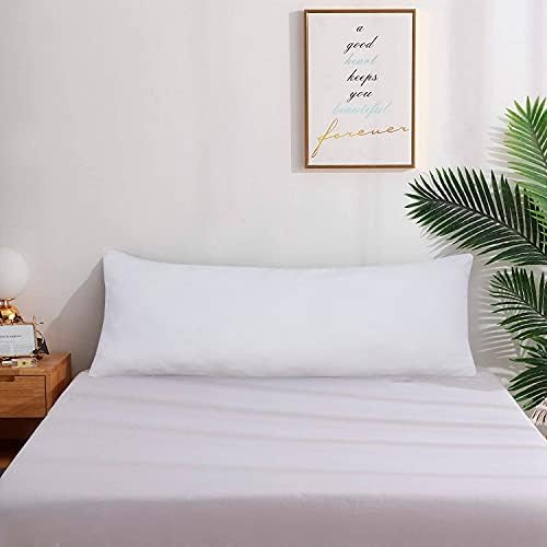 ROYALE LINENS Body Pillowcase 2 Pack - Microfiber Soft Zippered