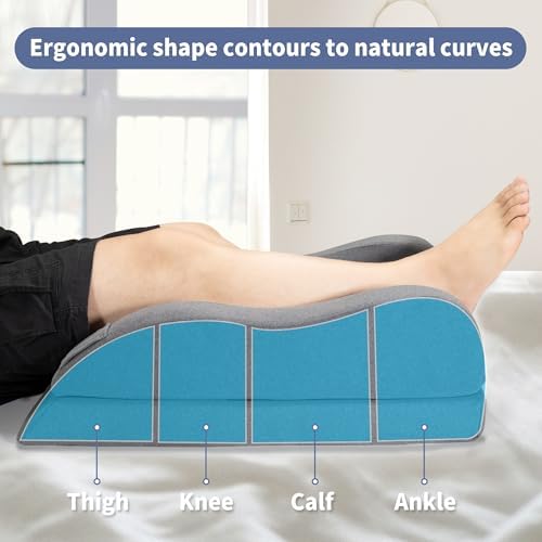 Adjustable Leg Elevation Pillow for Post Surgery Recovery