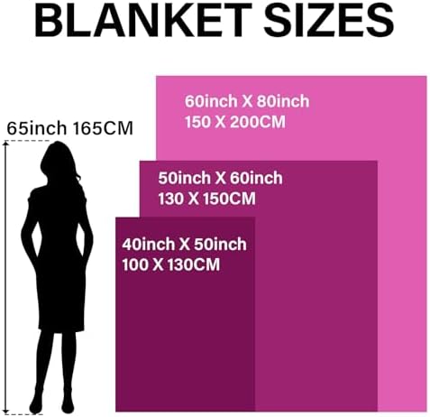 Unique Nurse Pink Throw Blanket 60x50 for Nurses Week Gifts