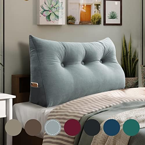 Homecozy Wedge Pillow for Reading and Back Support