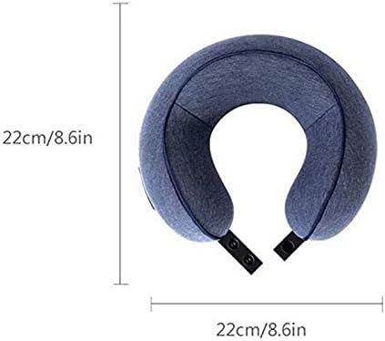 HHWKSJ Travel Pillow with Memory Foam Support